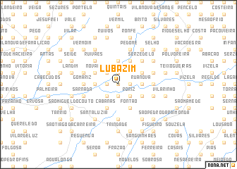 map of Lubazim