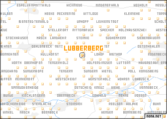 map of Lübberberg