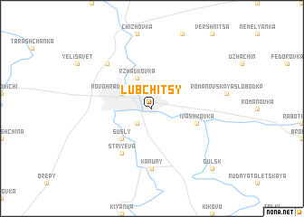 map of Lubchitsy