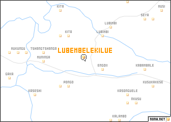 map of Lubembele-Kilue