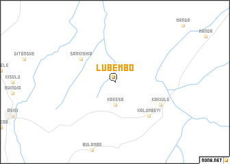 map of Lubembo