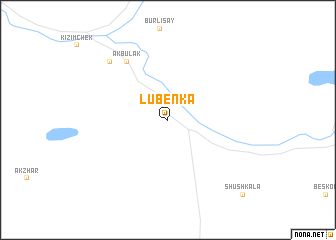 map of Lubenka