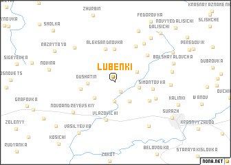 map of Luben\