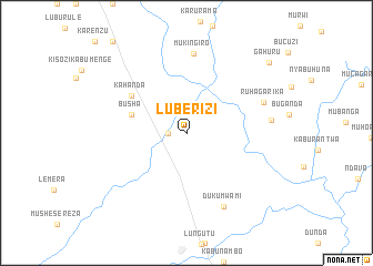 map of Luberizi