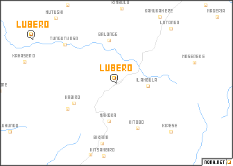 map of Lubero