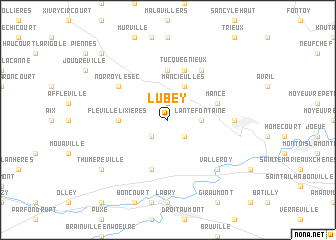 map of Lubey