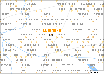 map of Łubianka