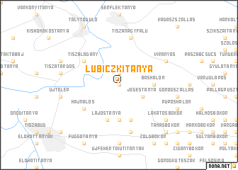 map of Lubiczkitanya