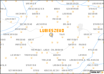 map of Lubieszewo