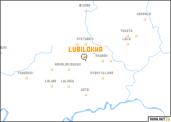 map of Lubilokwa