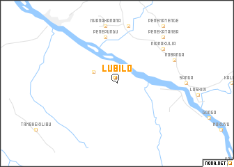 map of Lubilo