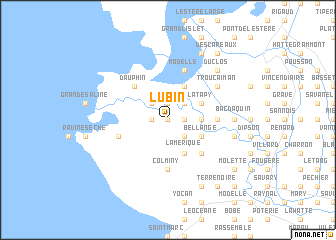 map of Lubin