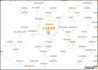 map of Lubira