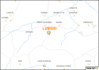 map of Lubishi