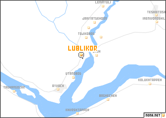 map of Lublikor