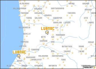 map of Lubnac