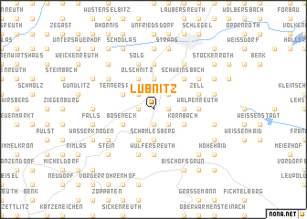 map of Lübnitz