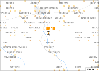 map of Lubno