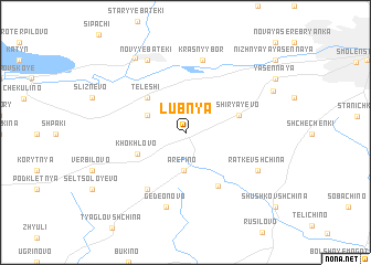 map of Lubnya