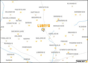 map of Lubnya