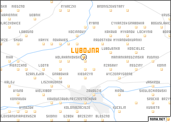 map of Lubojna