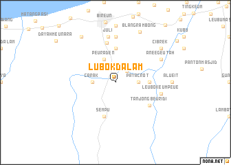 map of Lubok Dalam