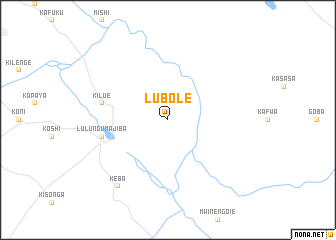 map of Lubole