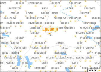 map of Lubomin