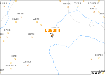 map of Lubona