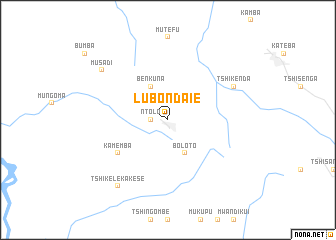 map of Lubondaie