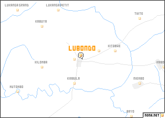 map of Lubondo