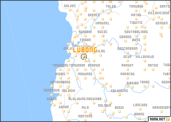 map of Lubong