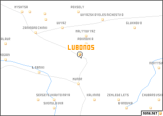 map of Lubonos