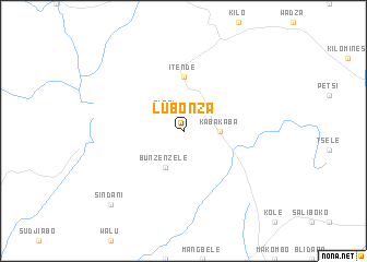 map of Lubonza