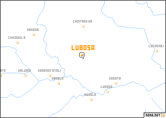 map of Lubosa