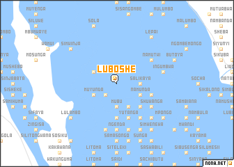 map of Luboshe