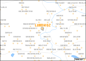 map of Lubowidz