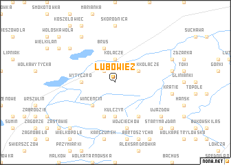 map of Lubowiez