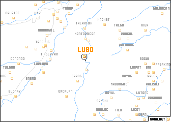 map of Lubo