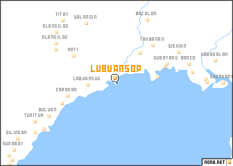 map of Lubuan Sop