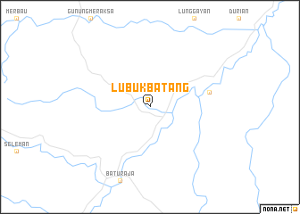 map of Lubukbatang