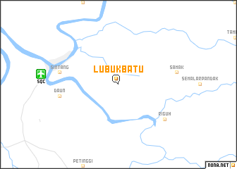 map of Lubuk Batu