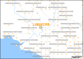 map of Lubuk Cina