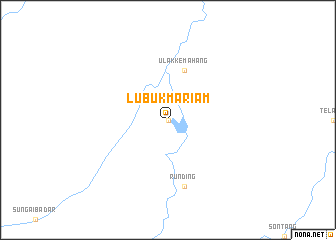 map of Lubukmariam