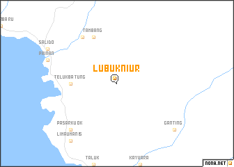 map of Lubukniur