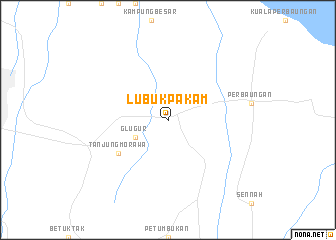 map of Lubukpakam