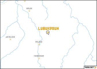 map of Lubukpauh