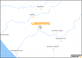map of Lubukpiang