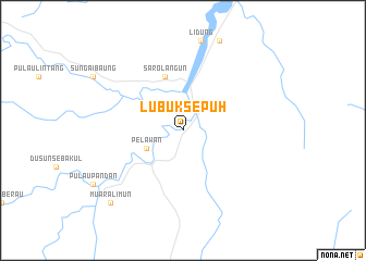 map of Lubuksepuh