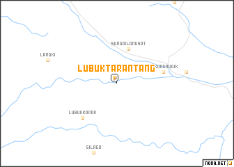 map of Lubuktarantang